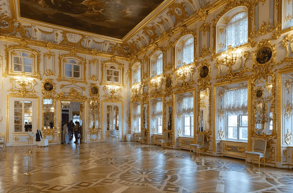 Peterhof Palace ballroom