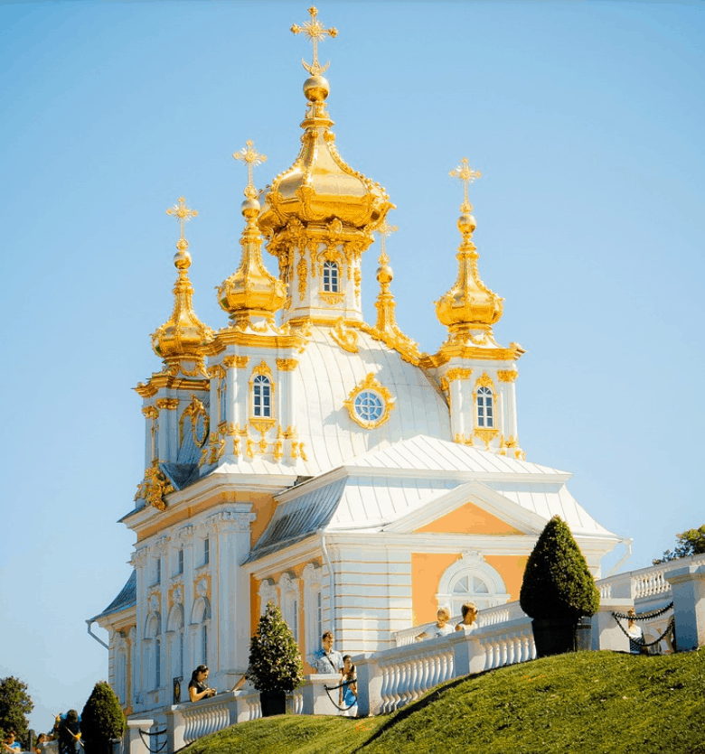 Peterhof palace church