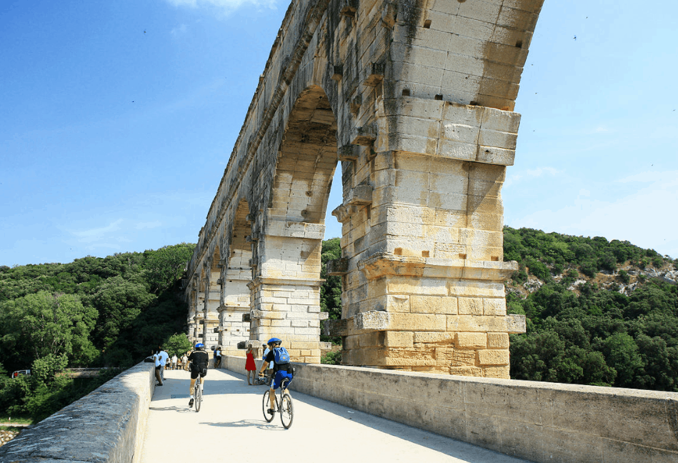 Bridge next to the Pont du Gard