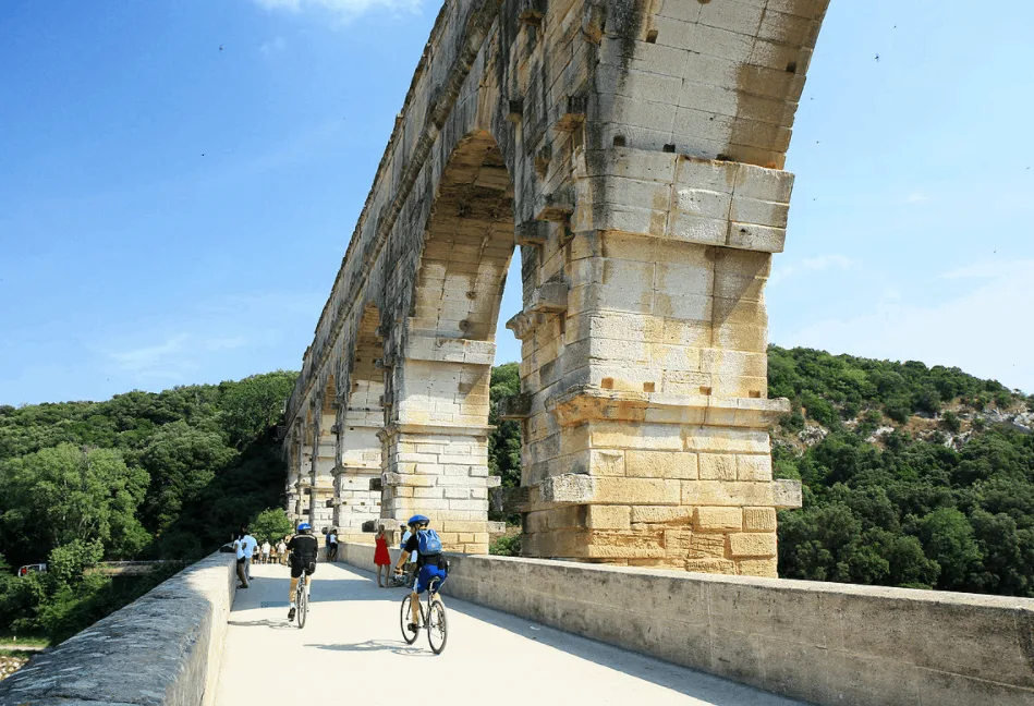 Bridge next to the Pont du Gard