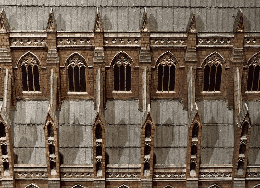 Reconstruction of the old St Paul's.