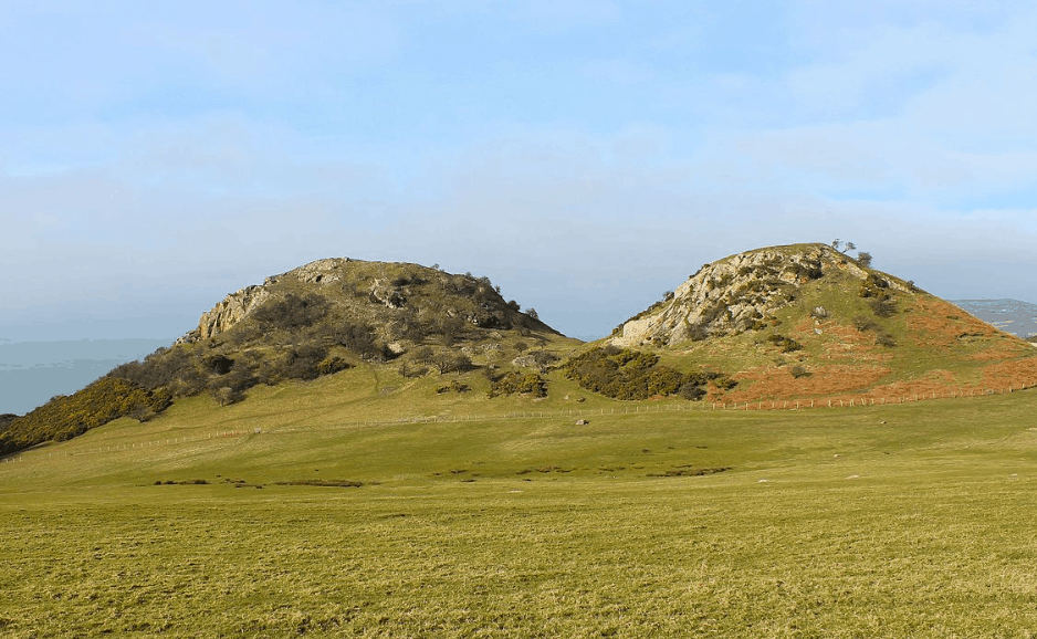 Remains of Deganwy Castle