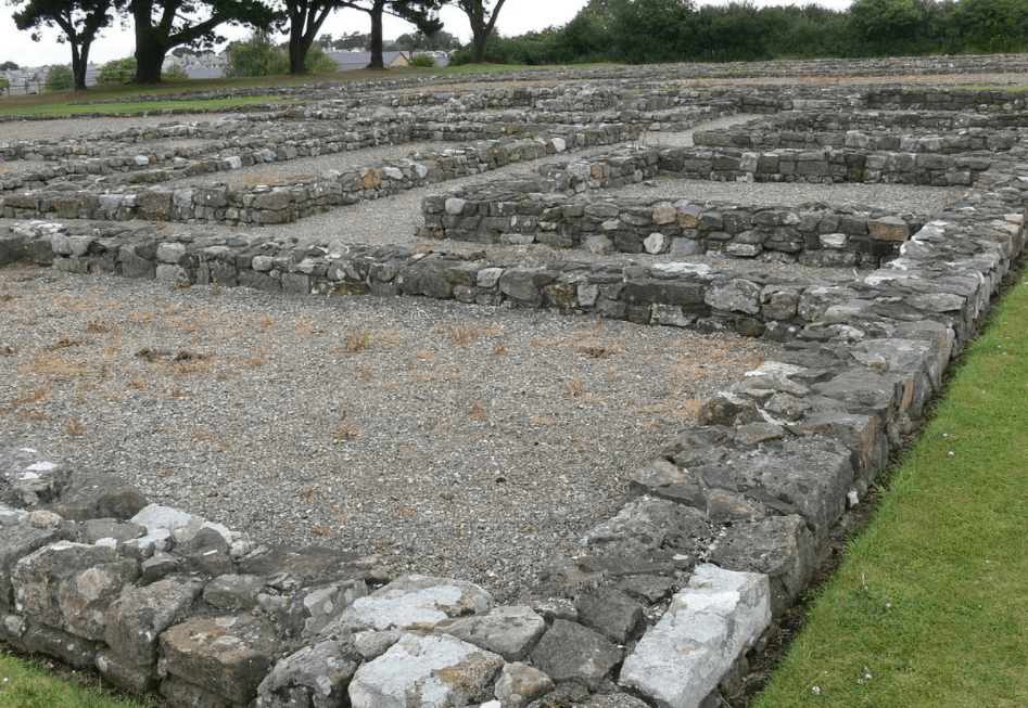 Caernarfon Castle roman fort of Segontium