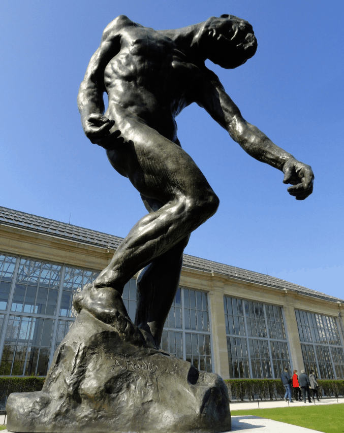 La Grande Ombre by Rodin