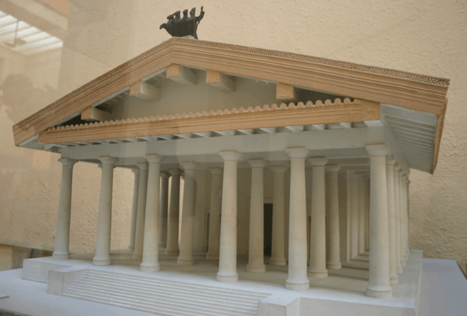 Roman temple on capitoline hill