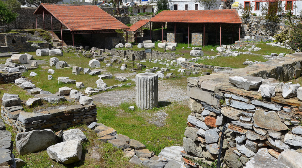 ruins of mausoleum