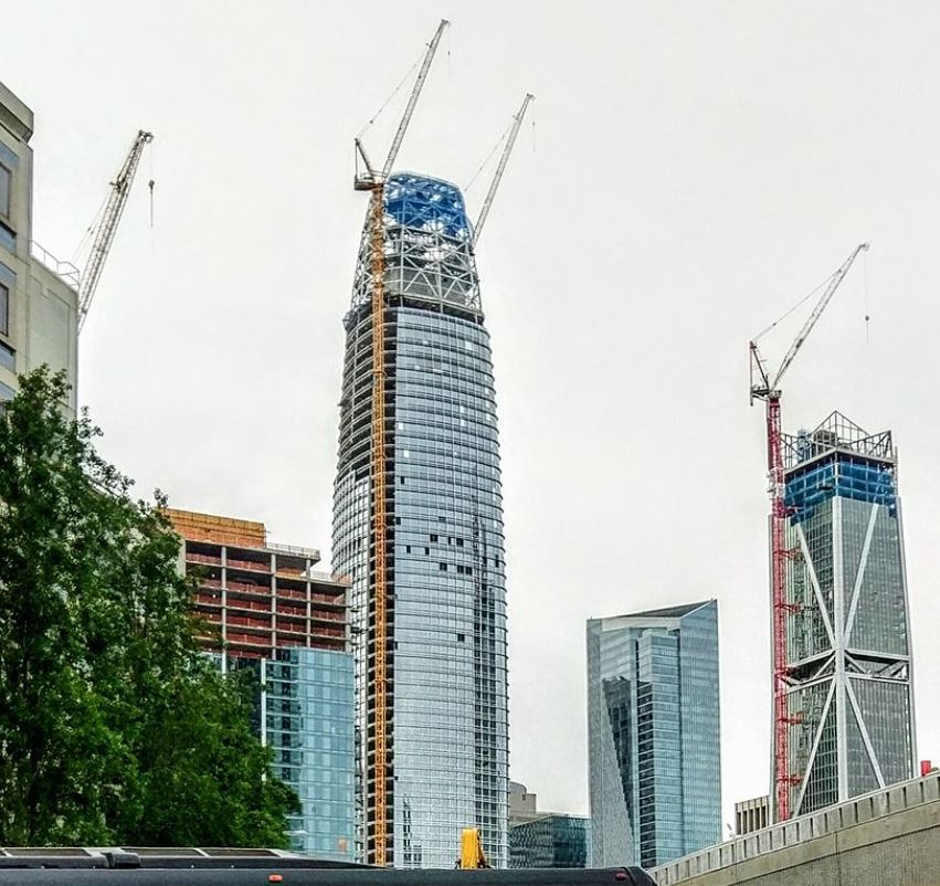 salesforce tower in April 2017