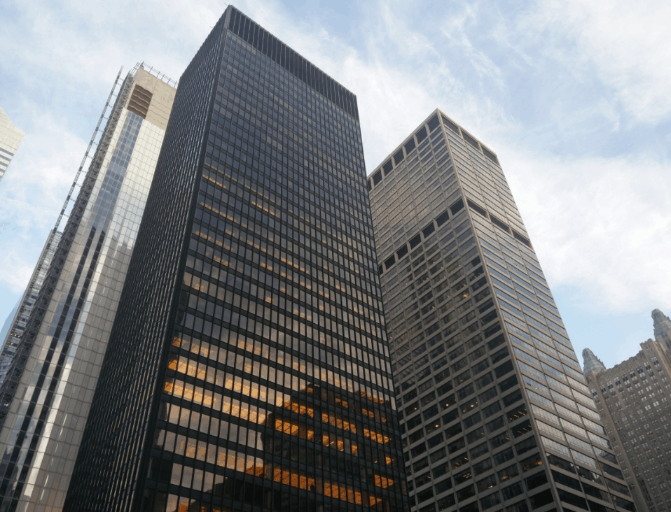 Seagram building famous skyscrapers in new york