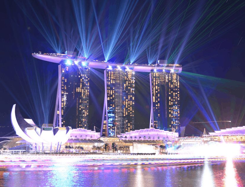 famous buildings in Singapore Marina Bay Sands