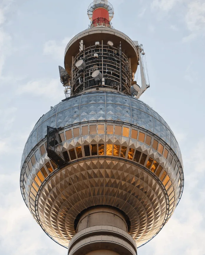 Berlin TV Tower sphere facts