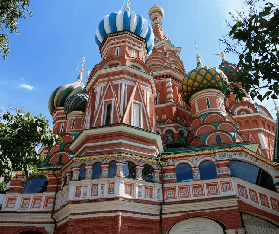 St basil's cathedral outside view