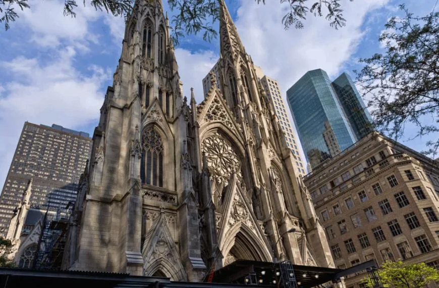 st patricks cathedral facade