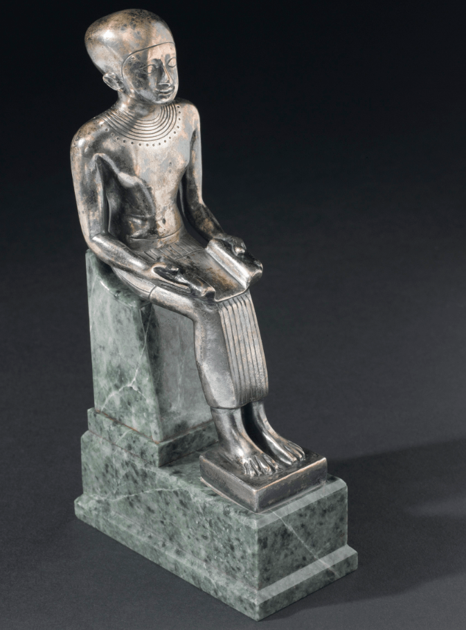 Statue of Imhotep deified