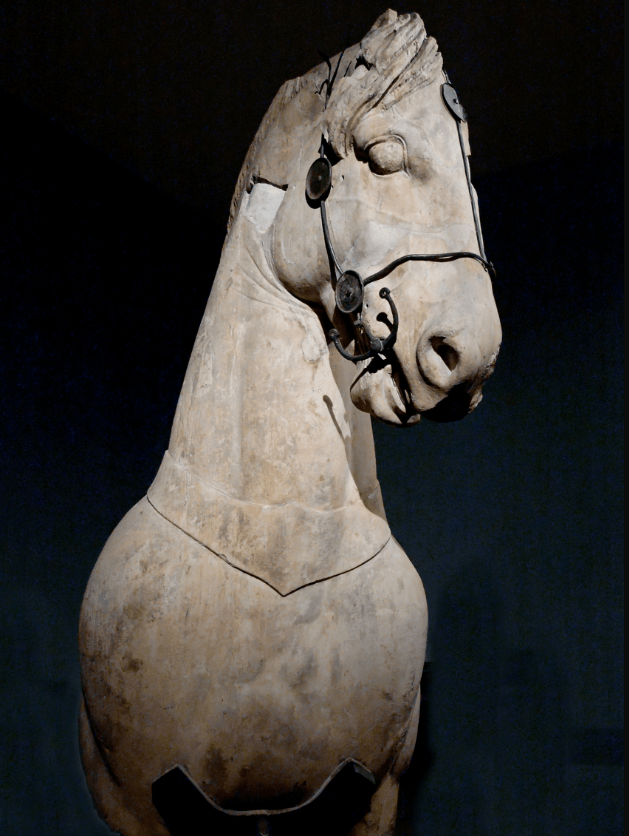 Horse of mausoleum
