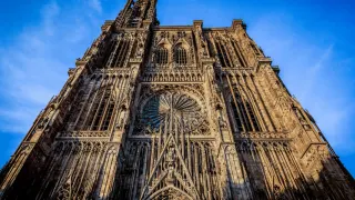 strasbourg cathedral est facade