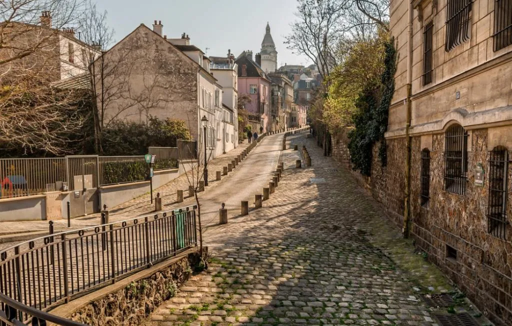 street in Montmartre