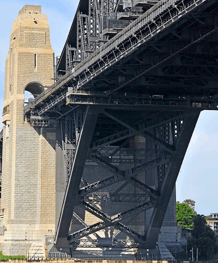 Sydney harbour bridge pylon