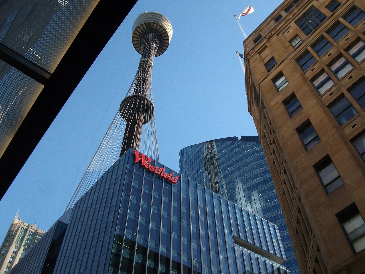 sydney tower westfield shopping mall
