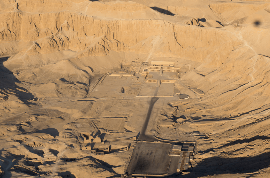 Temple of hatshepsut aerial