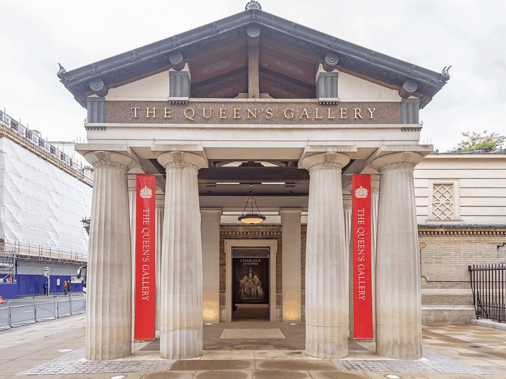 The Queen's Gallery entrance