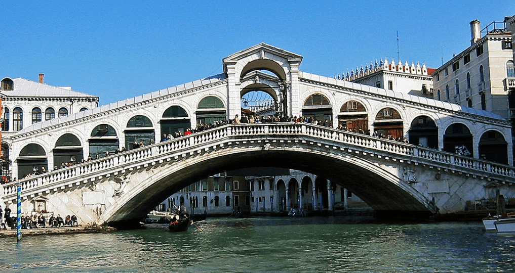 The Rialto Bridge in stone