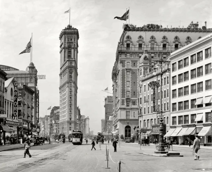 Times Square in 1908