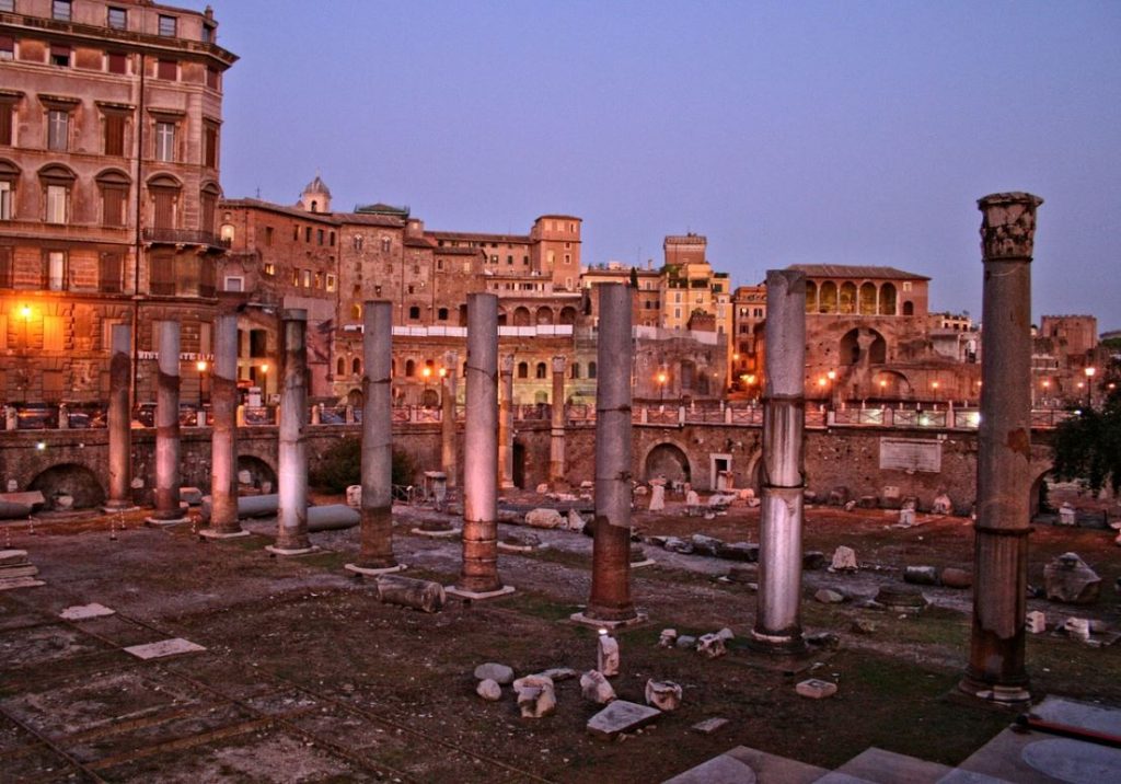 trajans forum remains