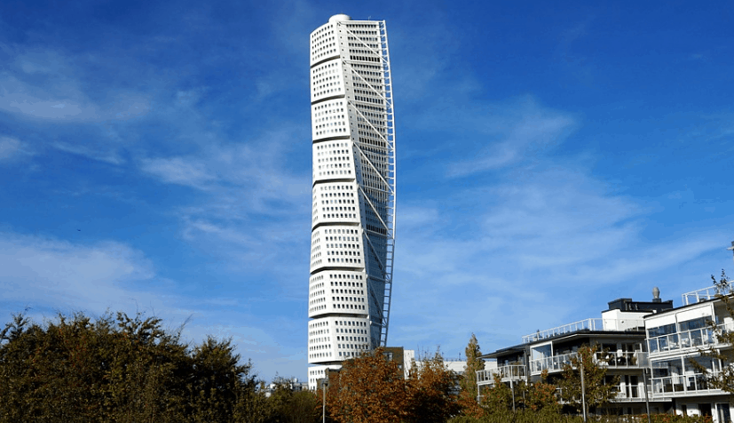 Turning Torso tower in Malmö