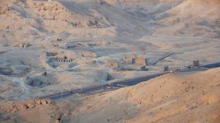 valley of the kings aerial view 1