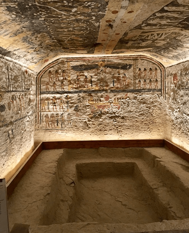 Inside tomb valley of the kings fun facts