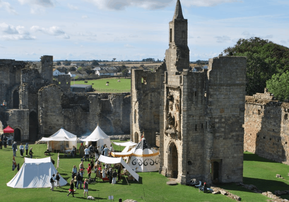 Warkworth Castle is managed by English Heritage