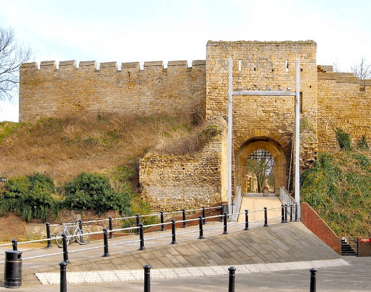 West gate of Lincoln Castle