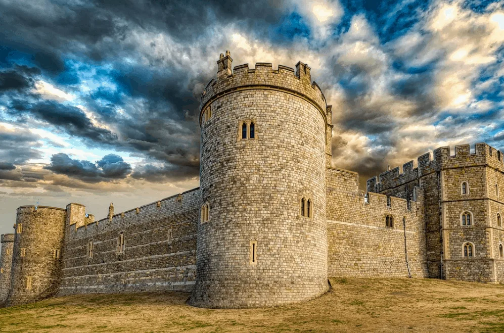 Windsor castle towers