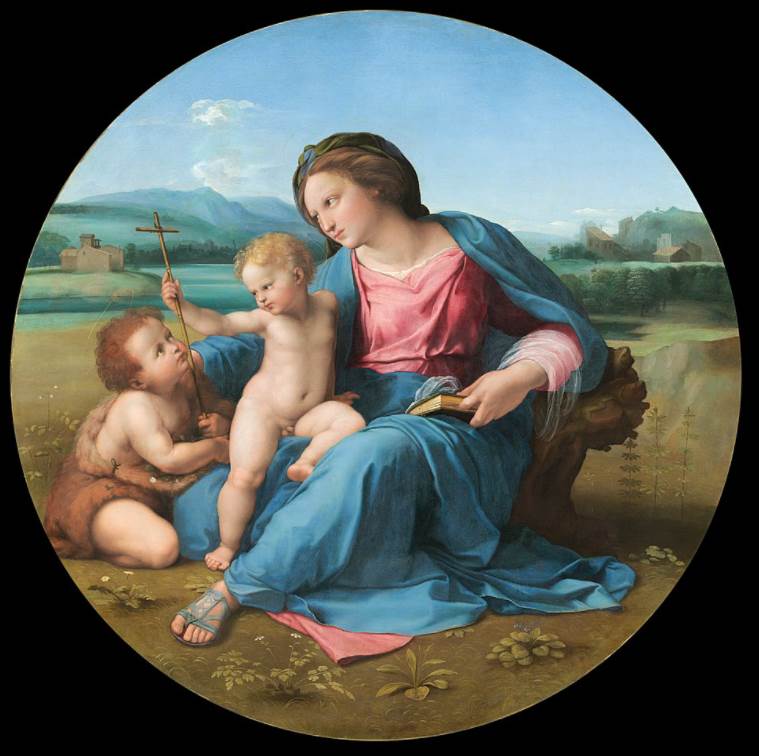 Alba Madonna by Raphael