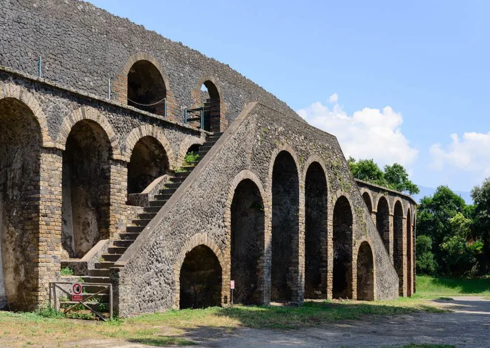 Amphitheater of Pompeii exterior