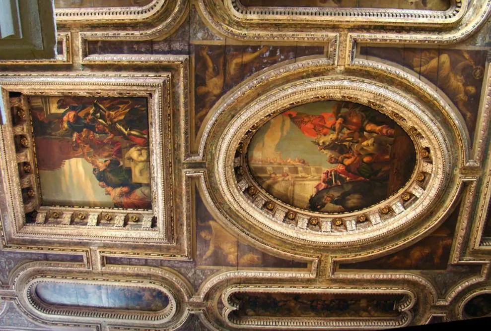 Church of San Sebastiano veronese ceiling