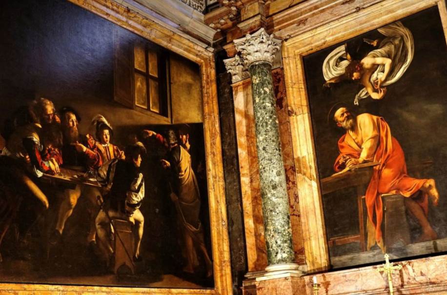 Contrarelli chapel paintings