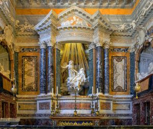 Cornaro chapel in Santa Maria della Vittoria in Rome