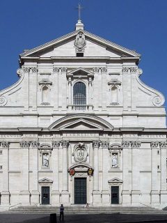 Famus Baroque Buildings Church of the Gesu Rome