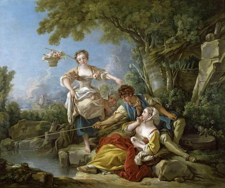 Fishing by Francois Boucher