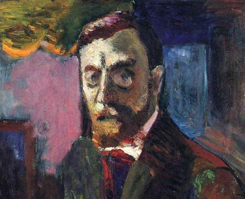 Henri Matisse self-portrait in 1900