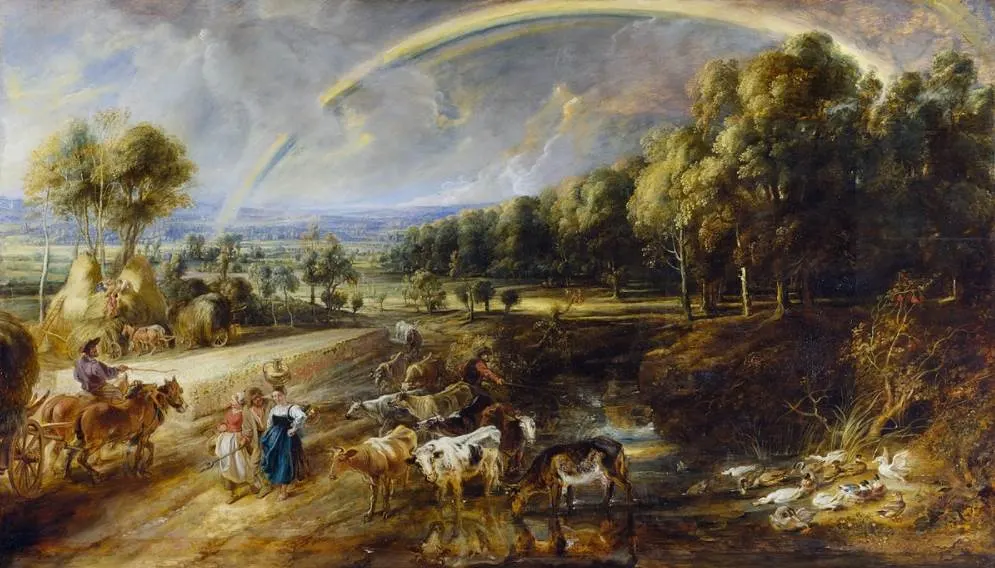 Landscape with a Rainbow Rubens