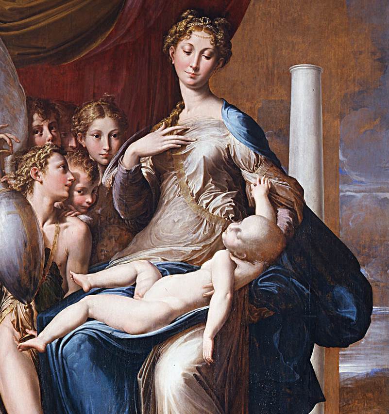 Madonna with the Long Neck by Parmigianino
