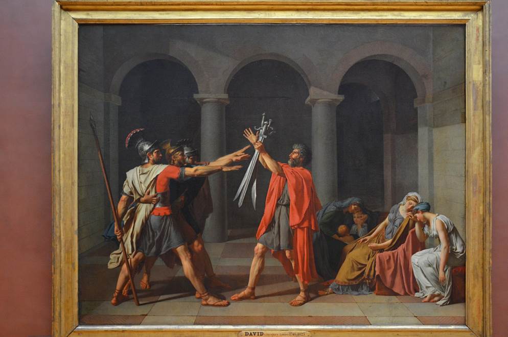 Oath of the Horatii Louvre Museum