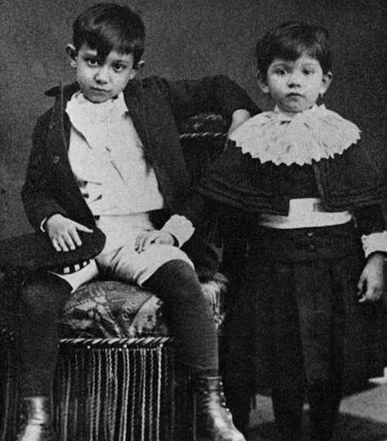 Pablo PIcasso as a child
