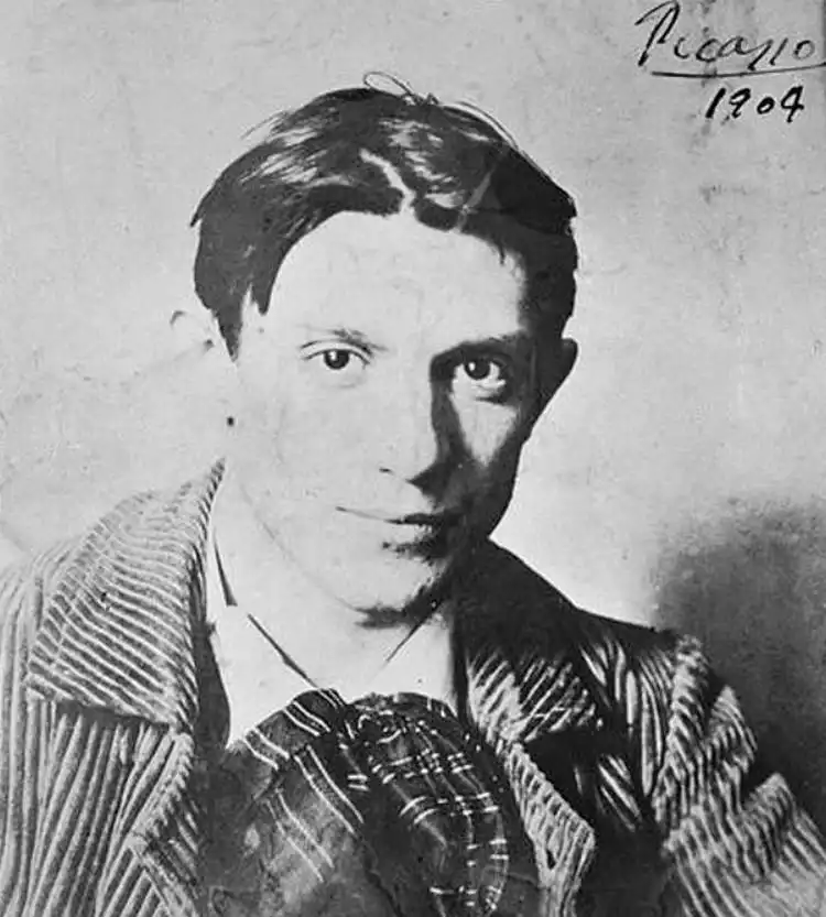 Pablo Picasso in 1904