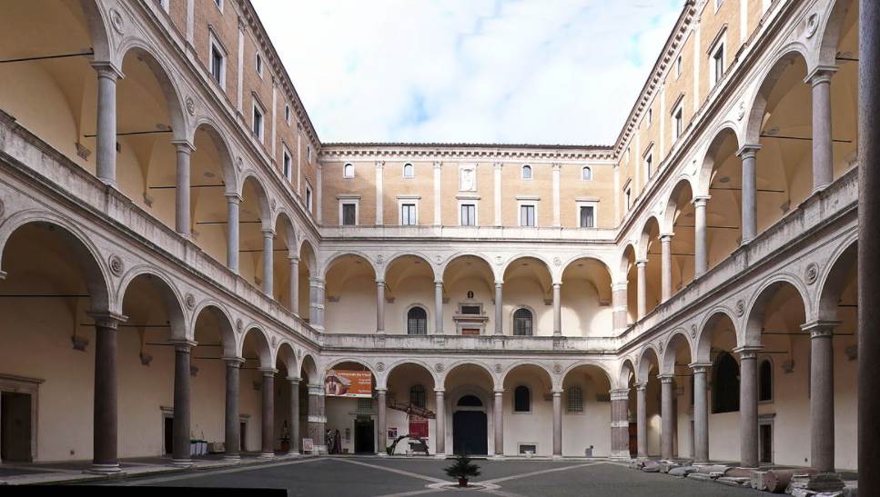 Palazzo della Cancelleria courtyard