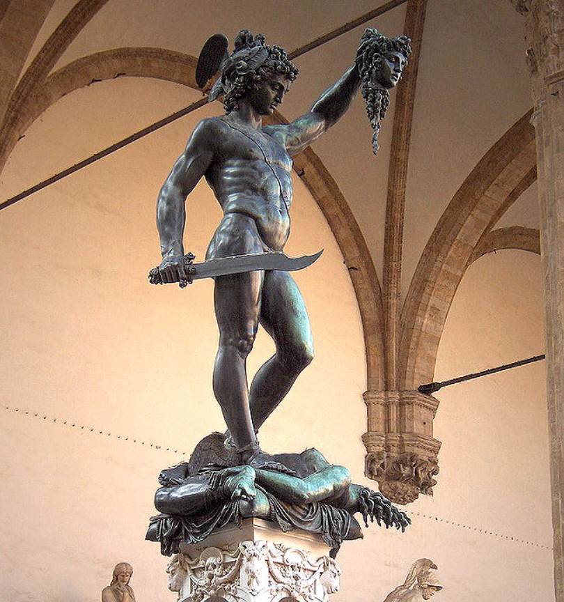 Perseus with the head of medusa facts