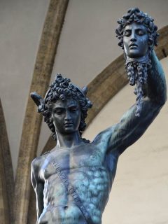 Perseus with the head of medusa fun facts