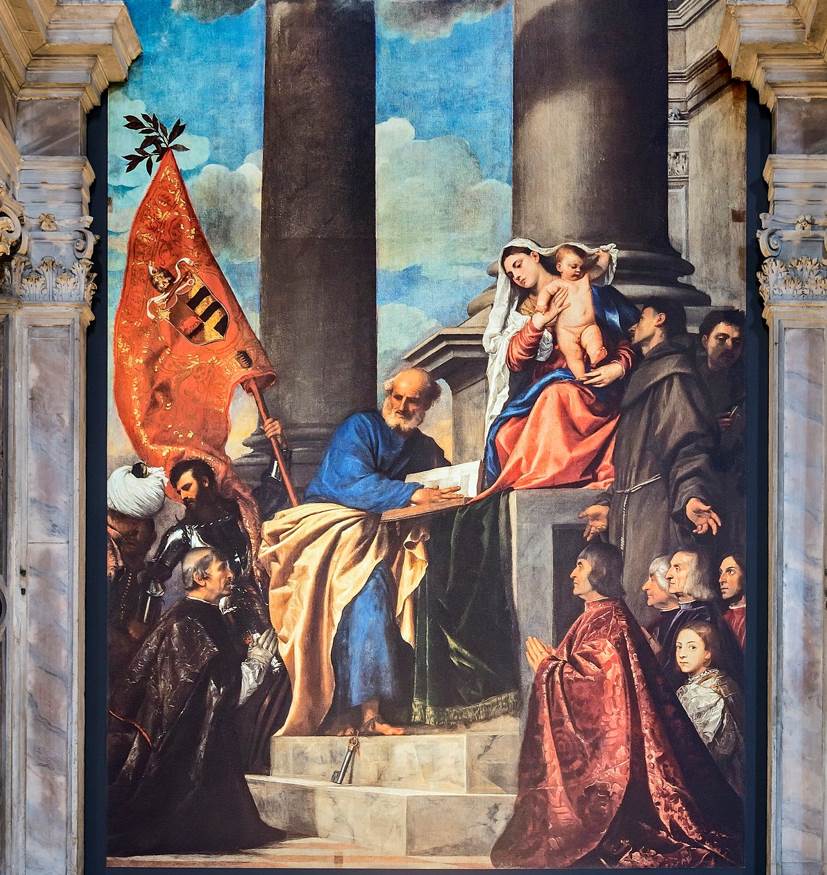 Pesaro Madonna titian facts